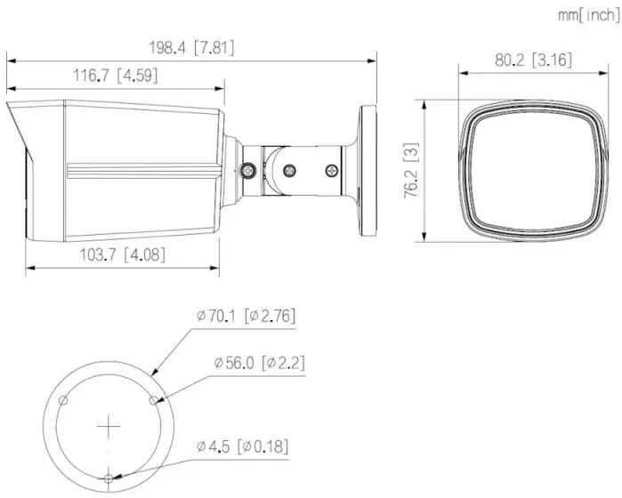 Dahua HAC-HFW1239TLM-A-LED-0360B-S2 Full Color